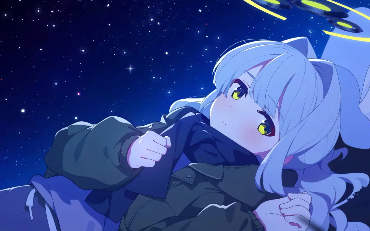 Blue Archive Hare (Camp) live wallpaper preview