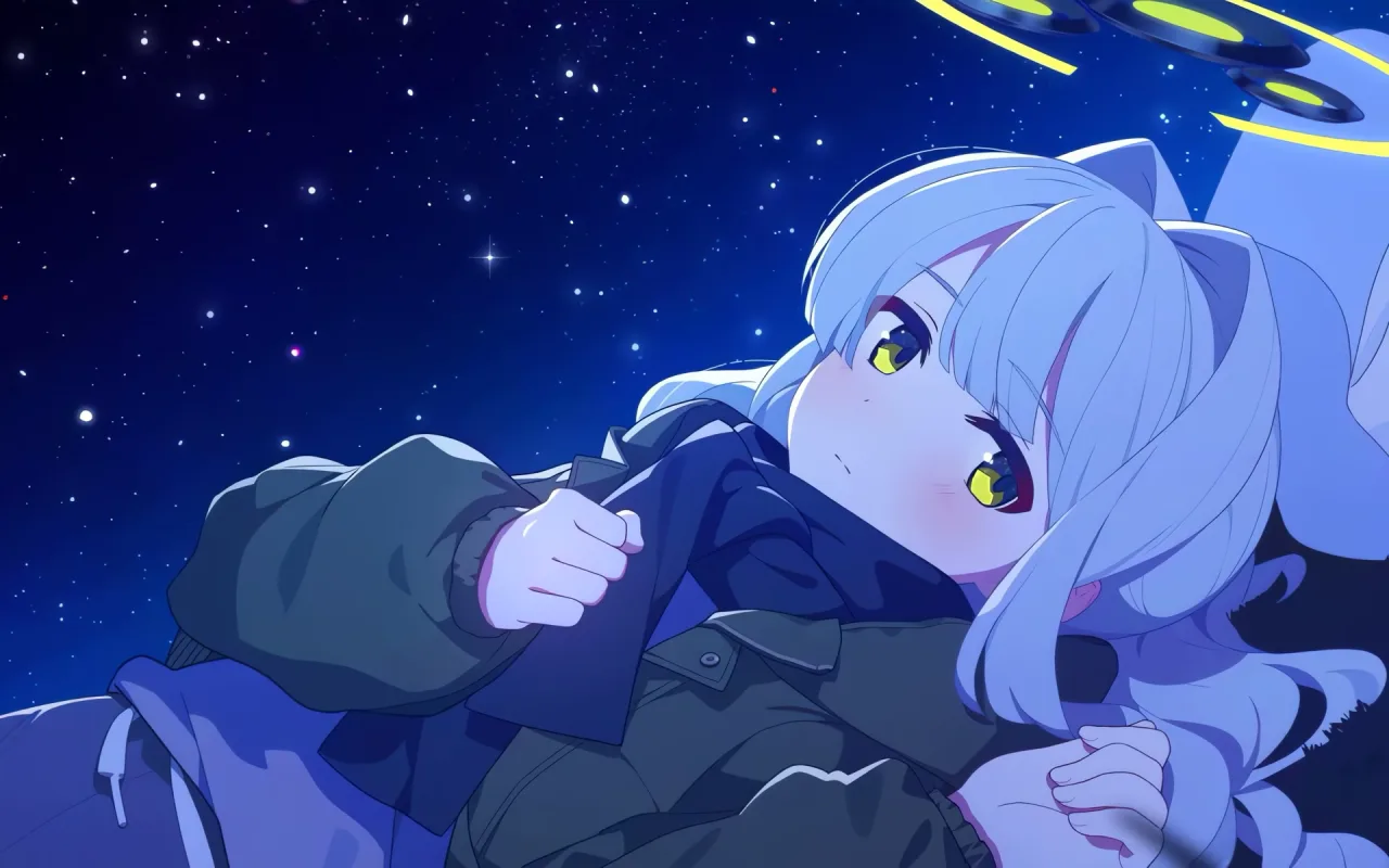 Blue Archive Hare (Camp) live wallpaper preview