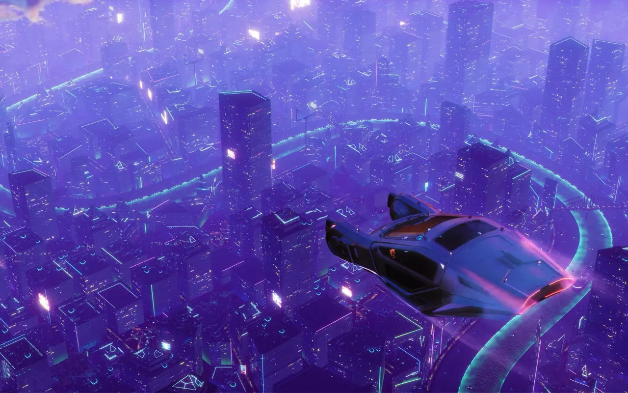 Neon Car live wallpaper preview