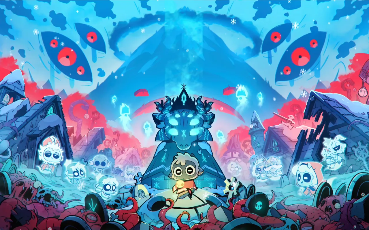 Cult of the Lamb: Woolhaven live wallpaper preview