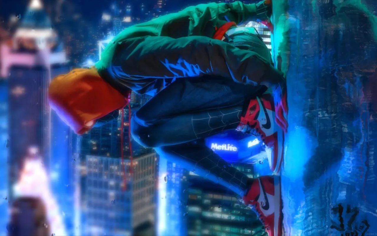 Miles Morales live wallpaper preview