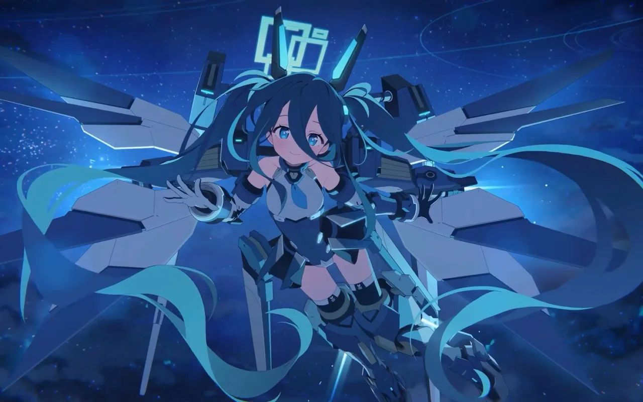 Miku Mecha live wallpaper preview