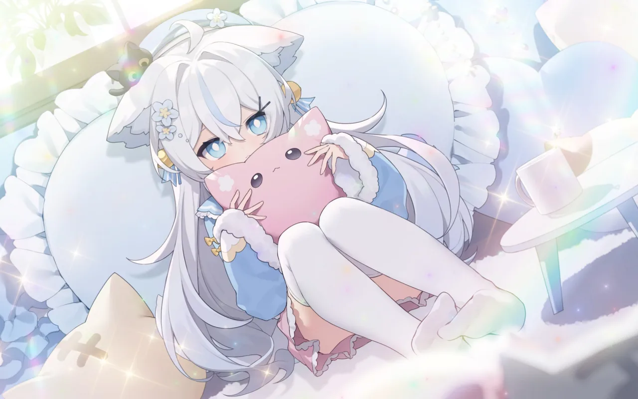 Kitten Yaki live wallpaper preview