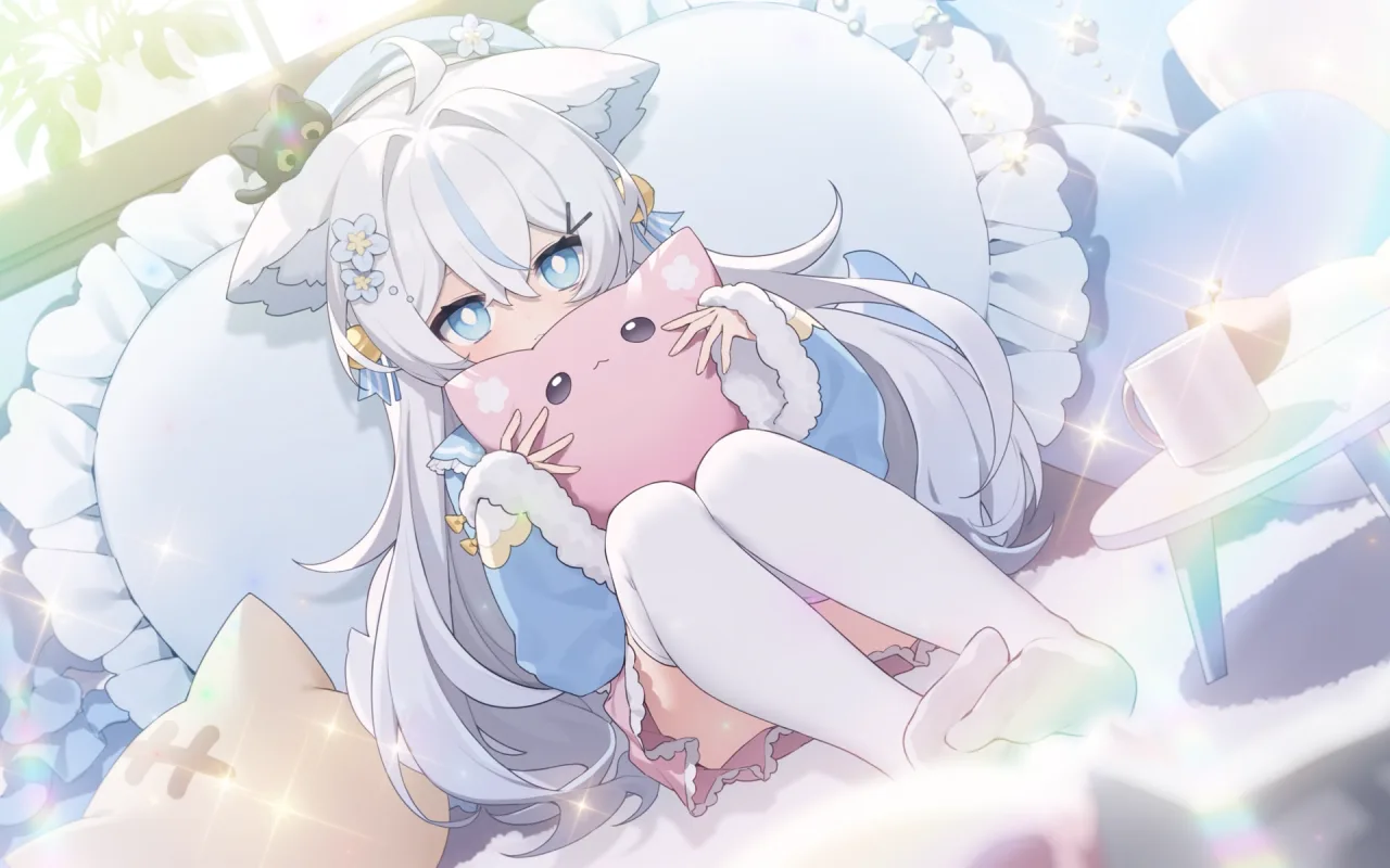 Kitten Yaki live wallpaper preview