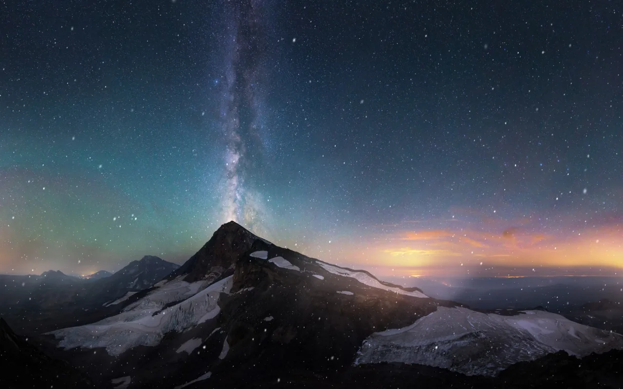 Snowy Mountains live wallpaper preview