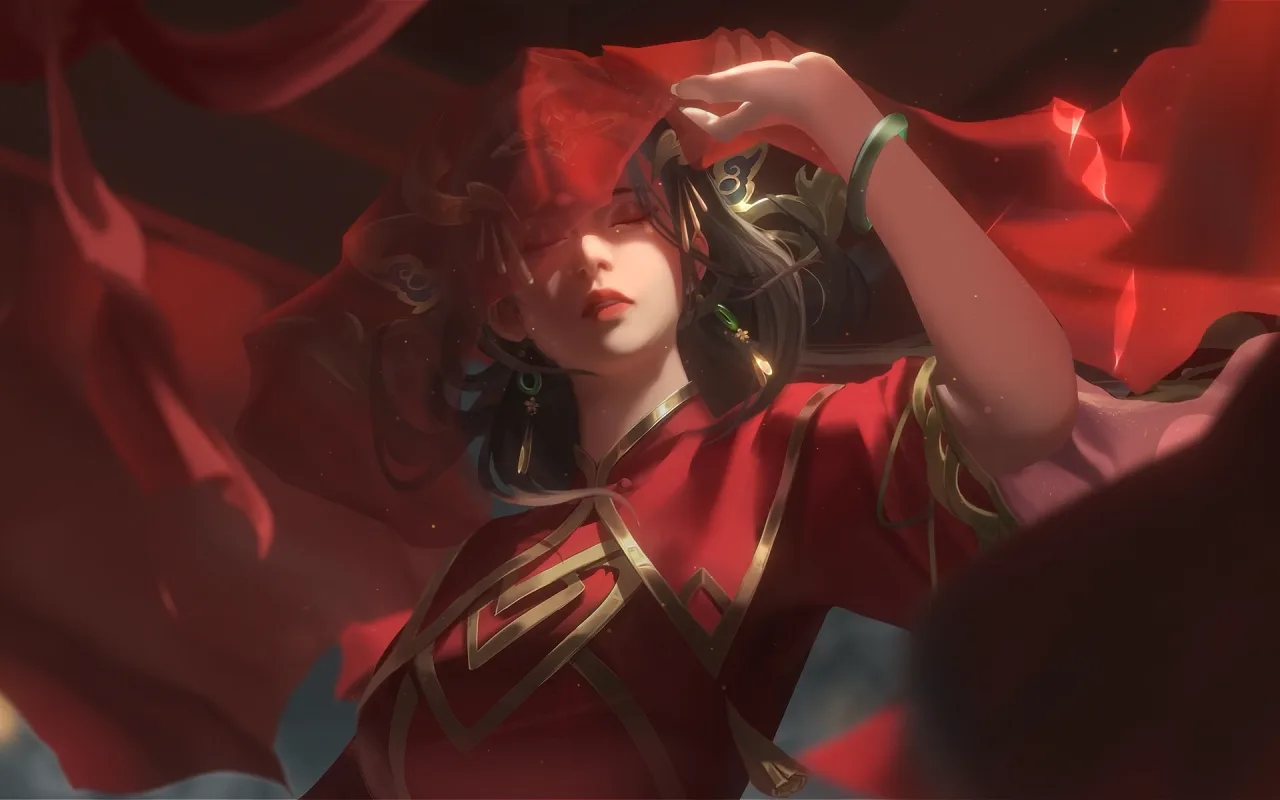 Lady In Red live wallpaper preview