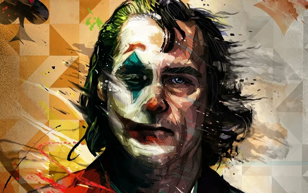 Abstract Joker live wallpaper preview