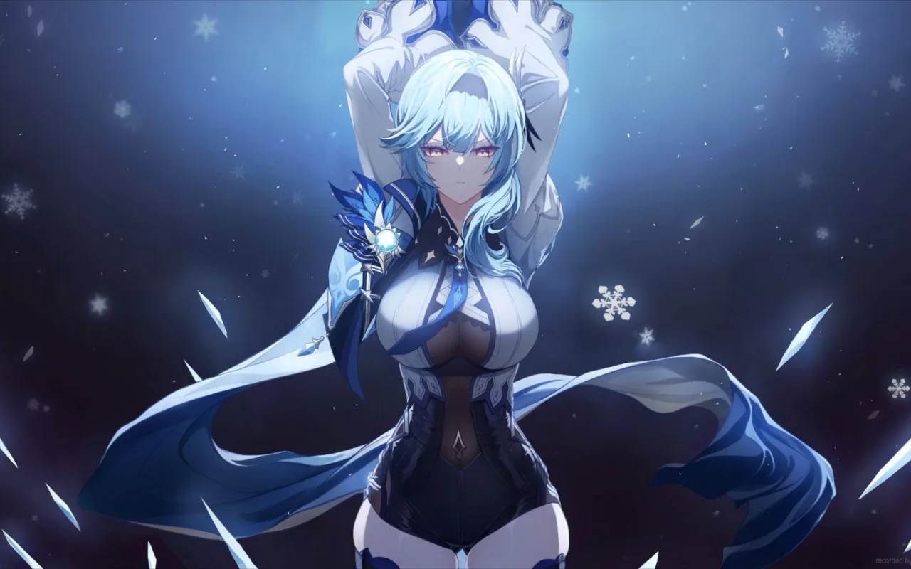 Eula Snowflakes live wallpaper preview