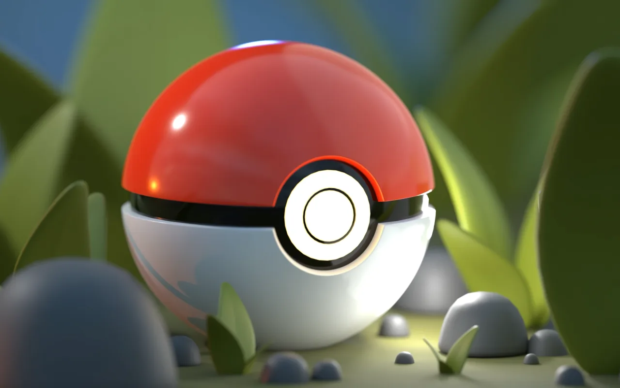 Pokéball live wallpaper preview