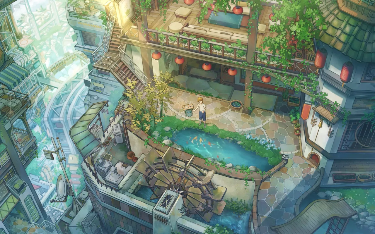 Store Above Roof live wallpaper preview