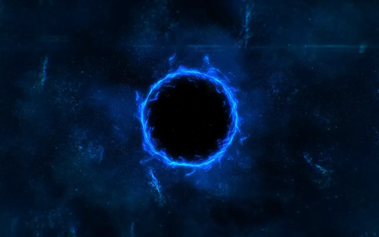 Black Hole live wallpaper preview
