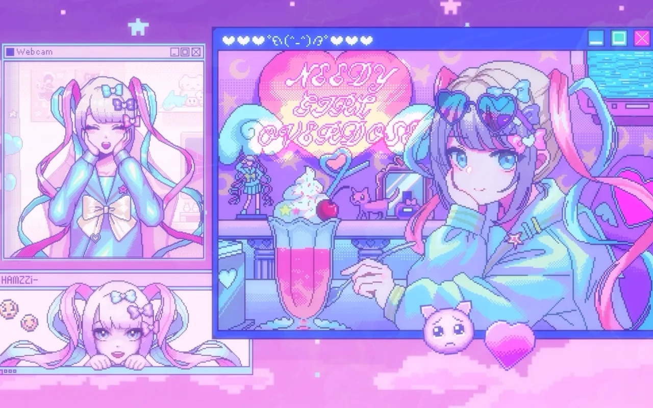 KAngel Pixel Art live wallpaper preview