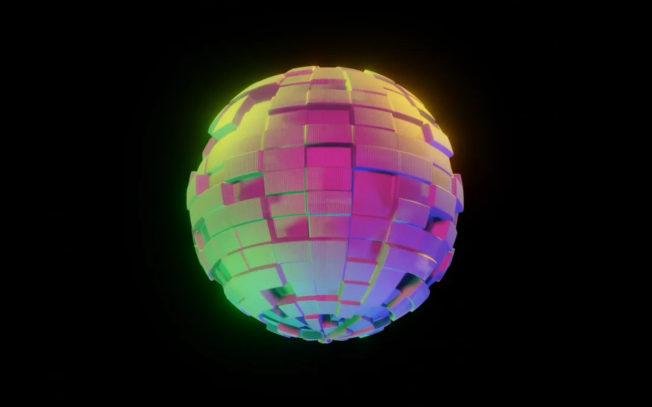Gradient Sphere live wallpaper preview