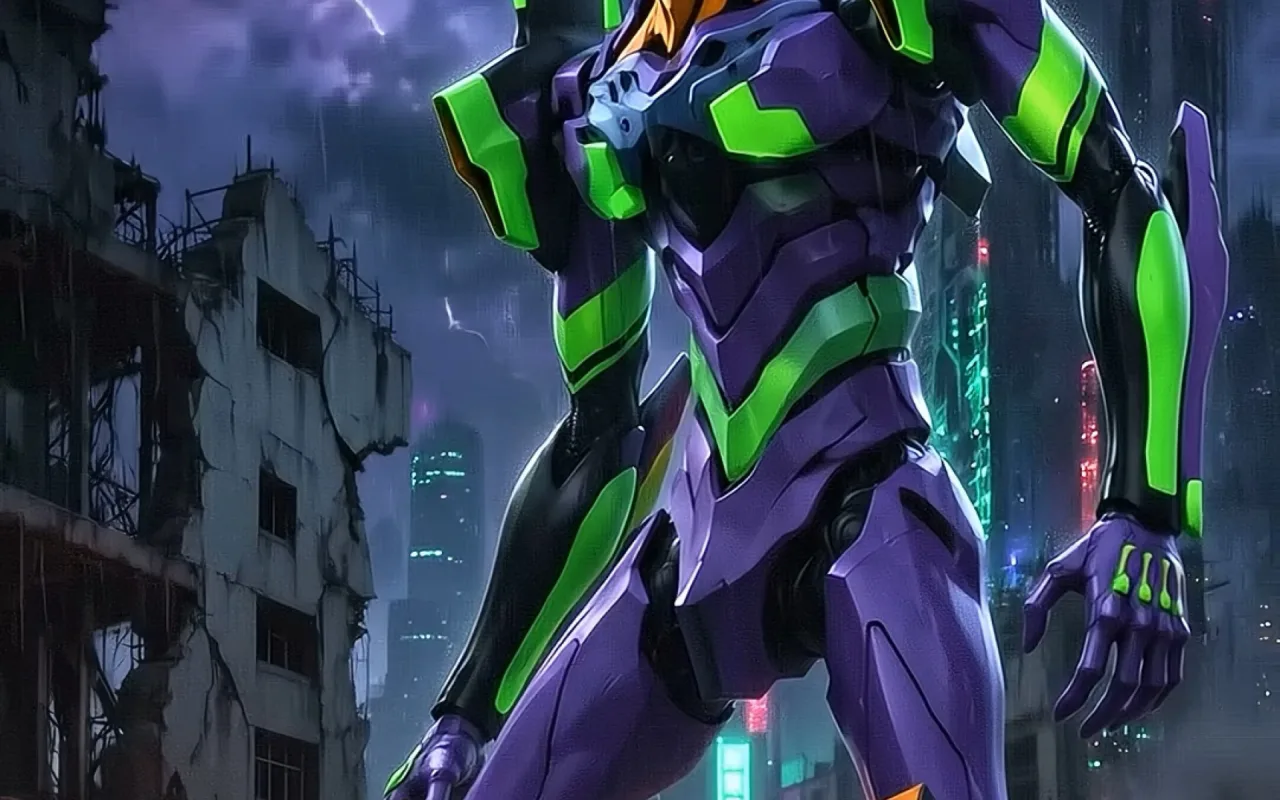 Evangelion Unit-01 live wallpaper preview