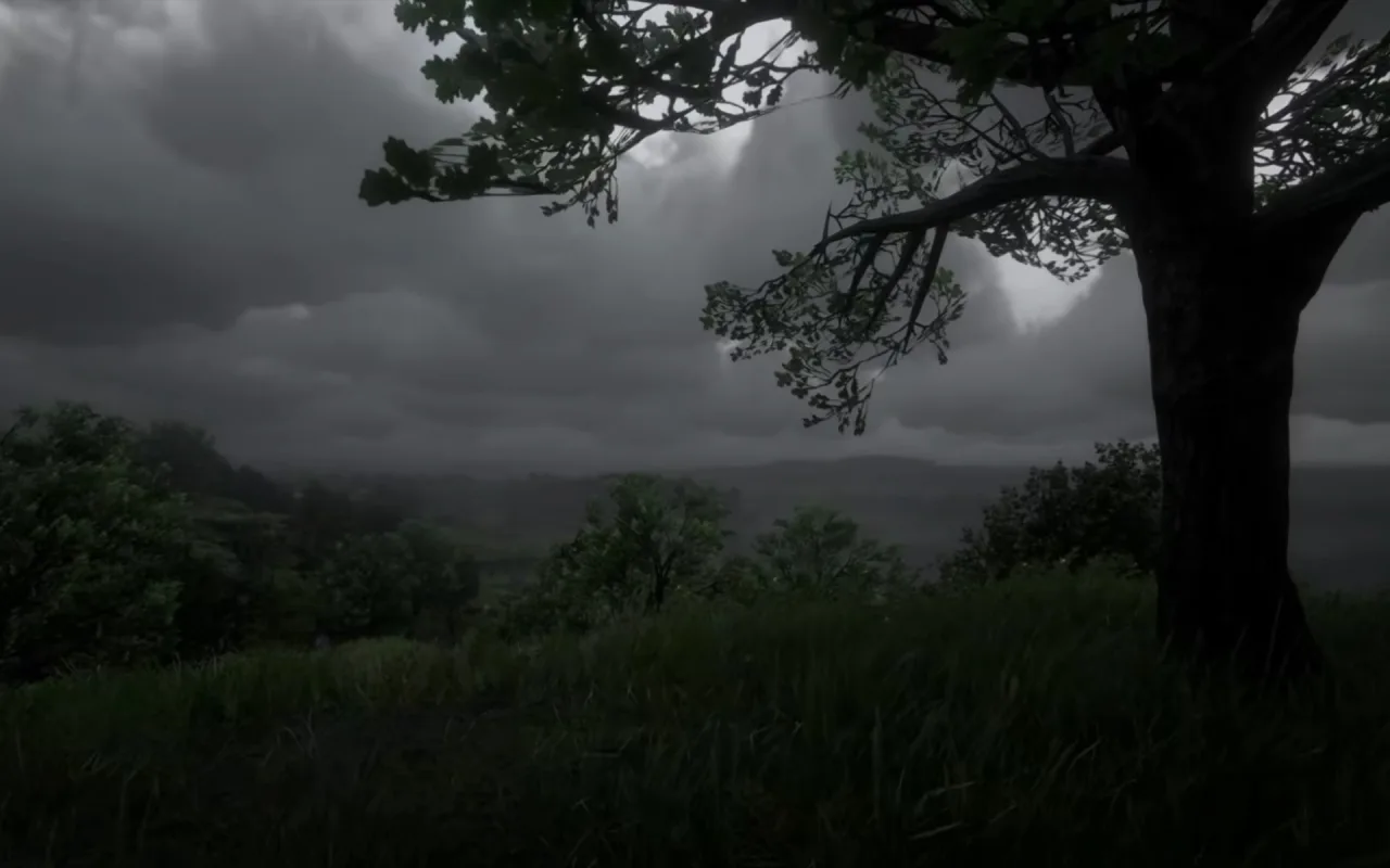 Gloomy Scenery live wallpaper preview