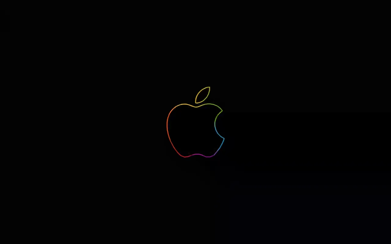 Apple Outline live wallpaper preview
