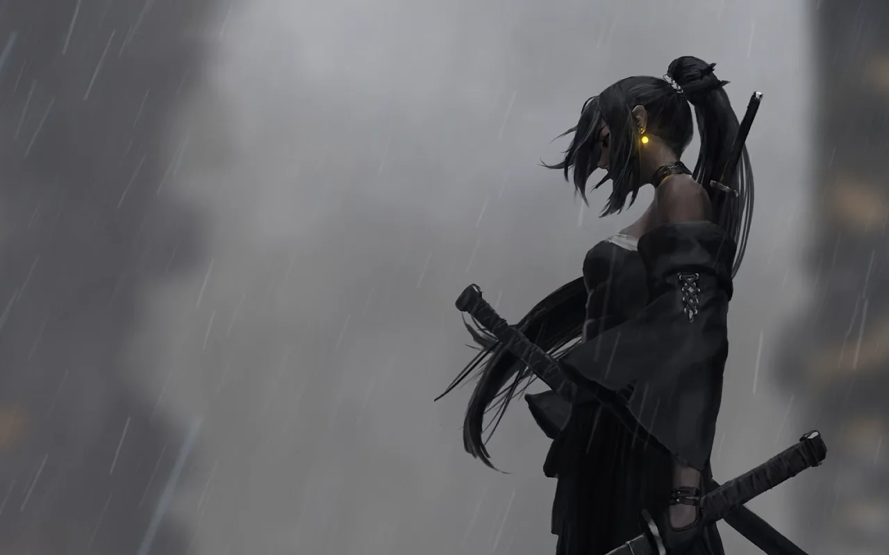 Stormy Rain live wallpaper preview
