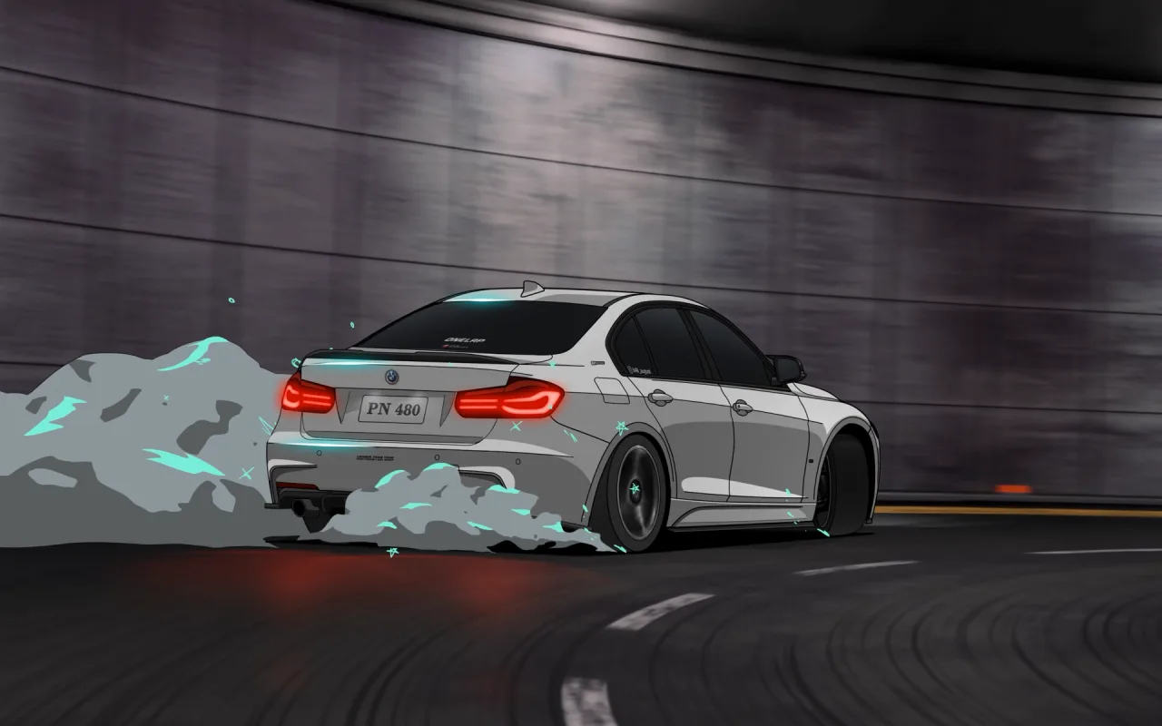 BMW Drift live wallpaper preview