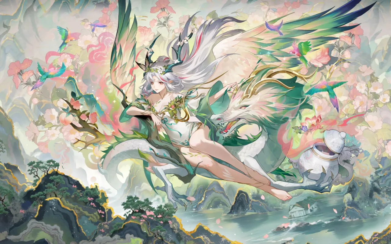 Spirit of the Dragon live wallpaper preview