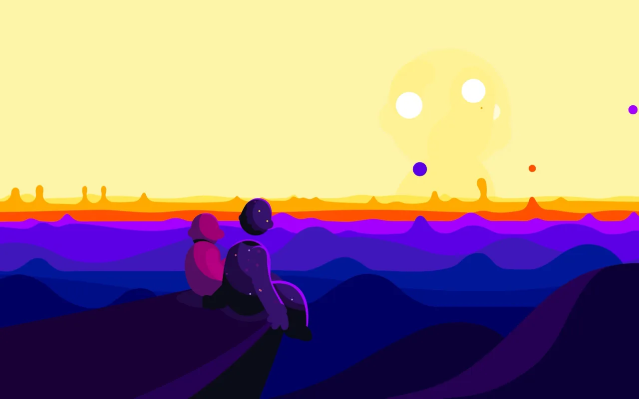 Kurzgesagt Egg live wallpaper preview