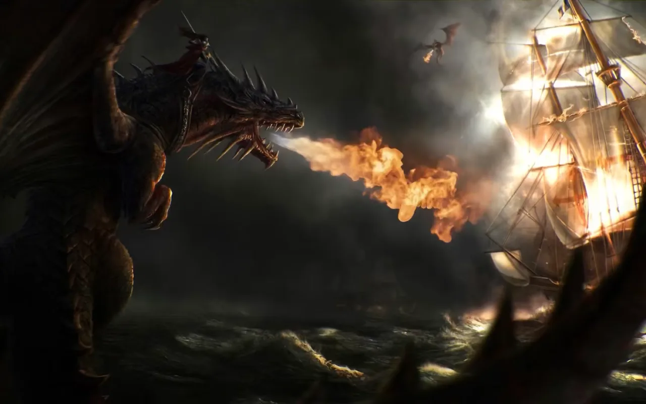 Dragon Attacks live wallpaper preview