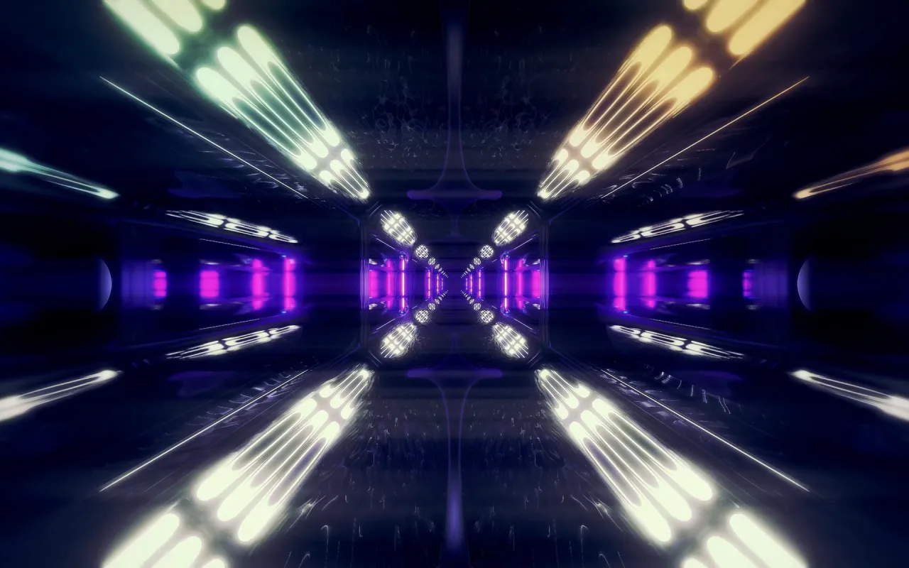Square Tunnel live wallpaper preview