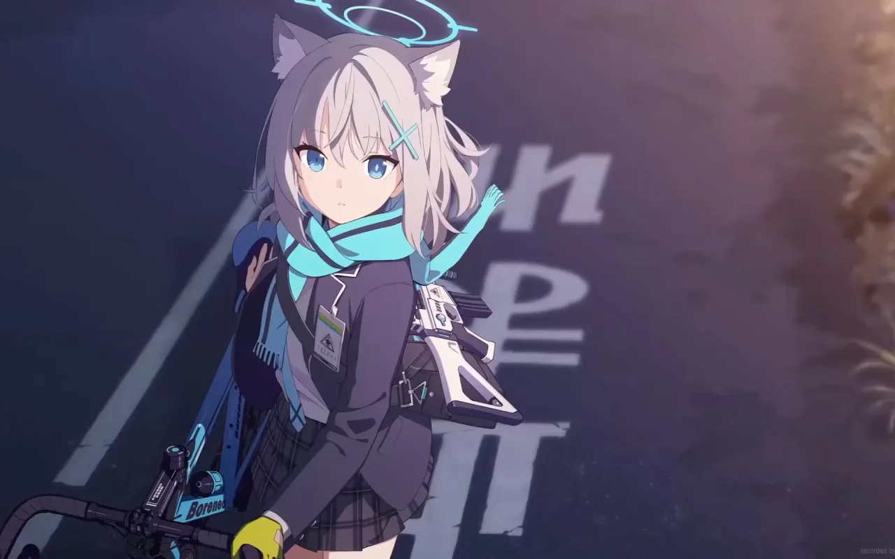 Sunaookami Shiroko live wallpaper preview