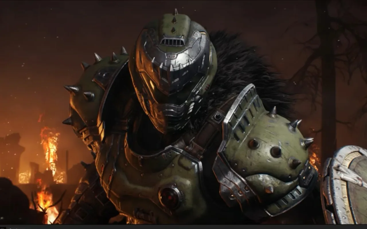 Doom Slayer live wallpaper preview