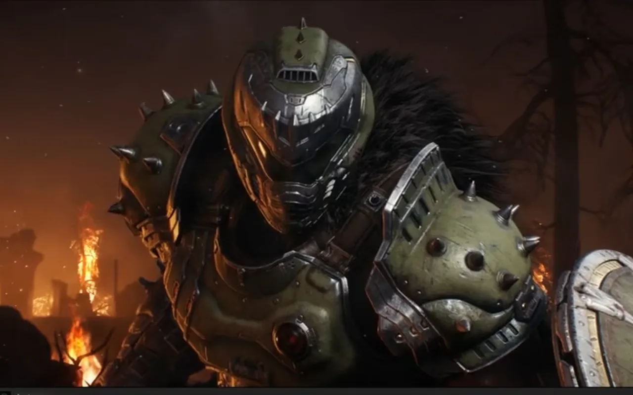 Doom Slayer live wallpaper preview