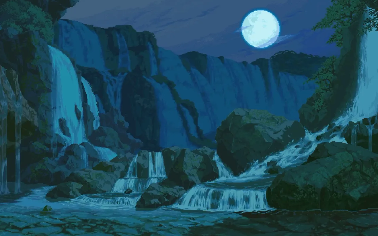 Waterfall live wallpaper preview