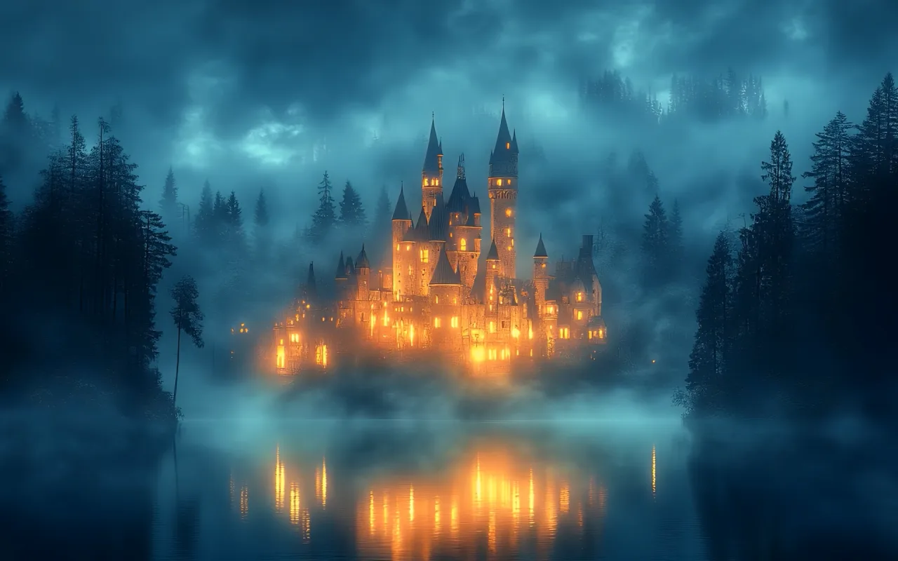 Castle Fog live wallpaper preview