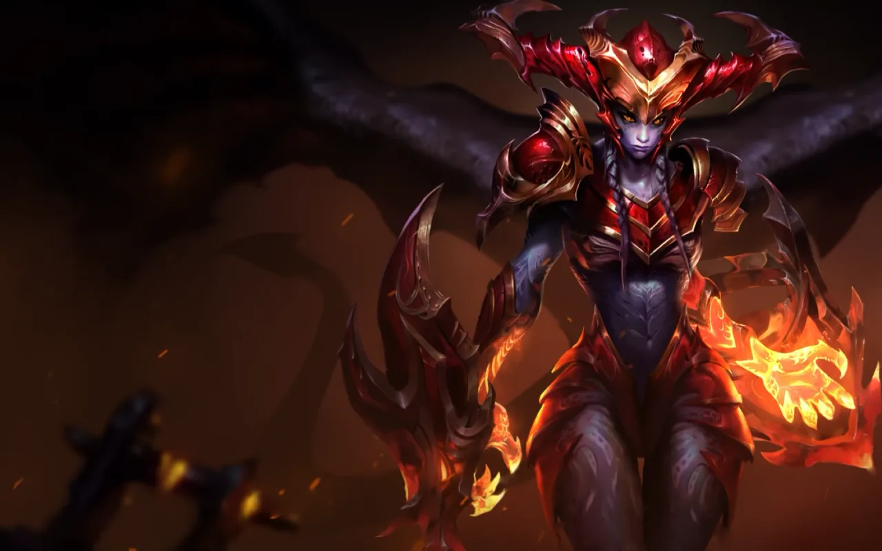 Shyvana live wallpaper preview