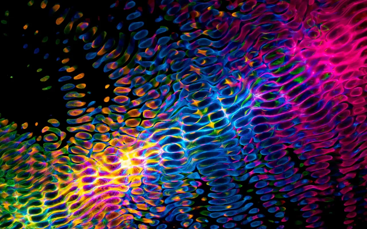 Holographic Cells live wallpaper preview