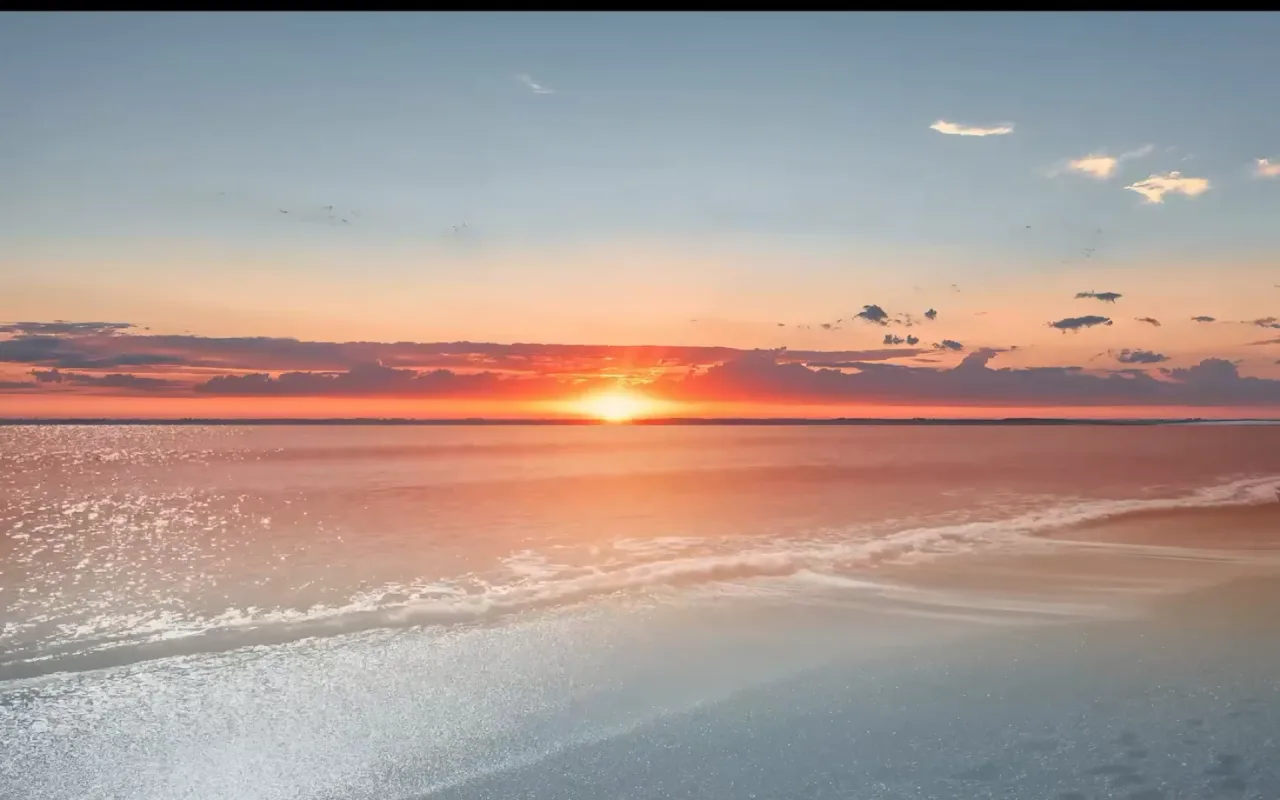 Sunset Beach live wallpaper preview