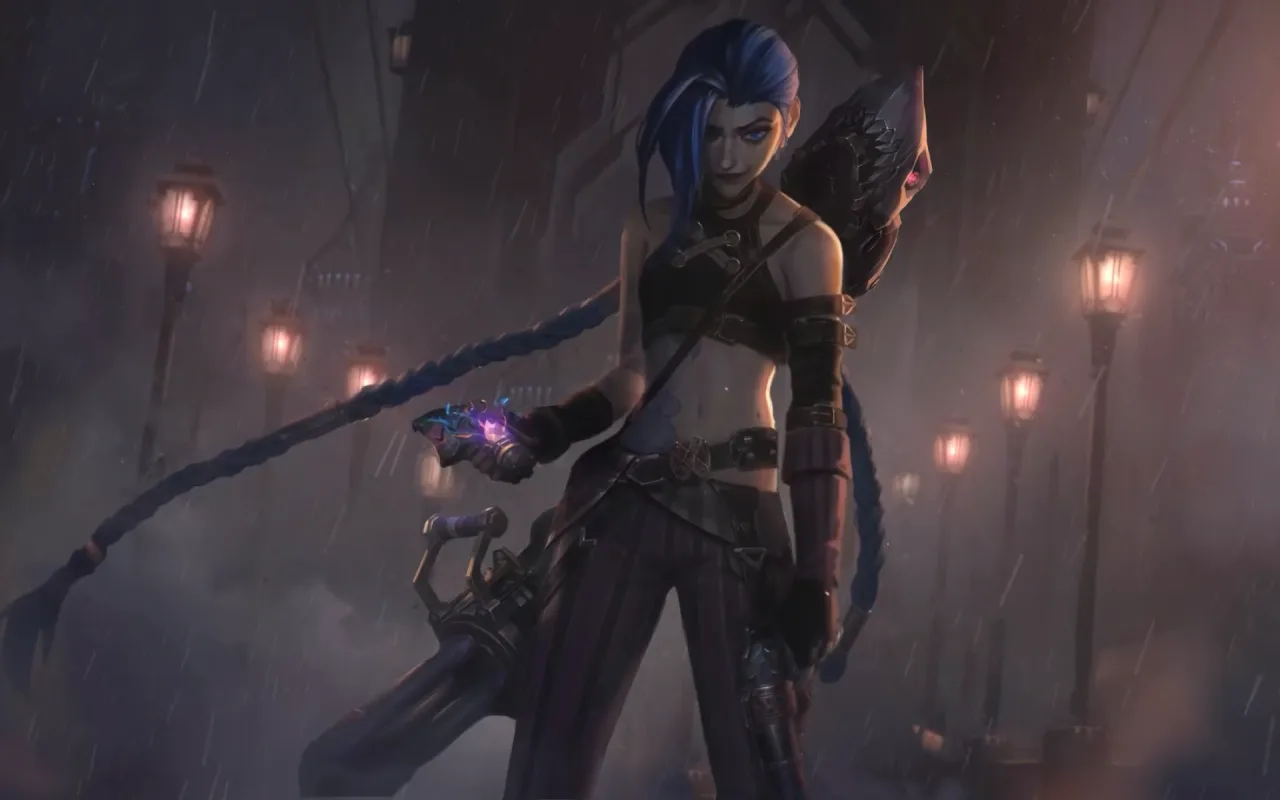 Jinx live wallpaper preview