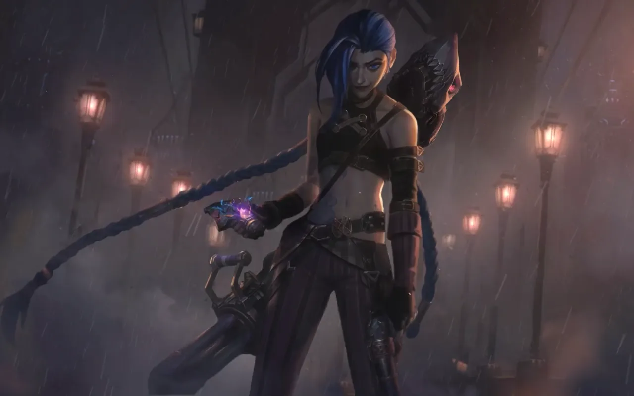 Jinx live wallpaper preview
