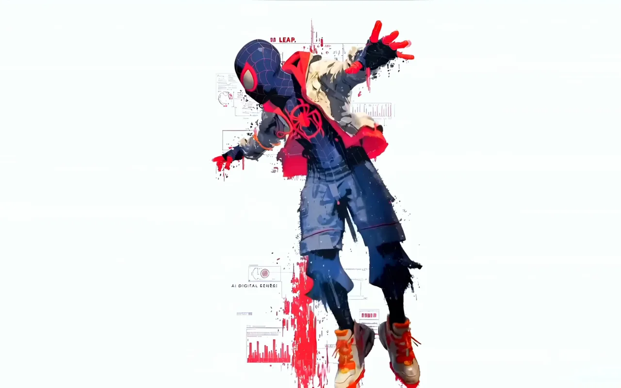 Miles Morales Minimal live wallpaper preview