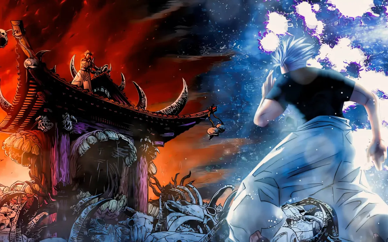 Gojo vs Sukuna live wallpaper preview