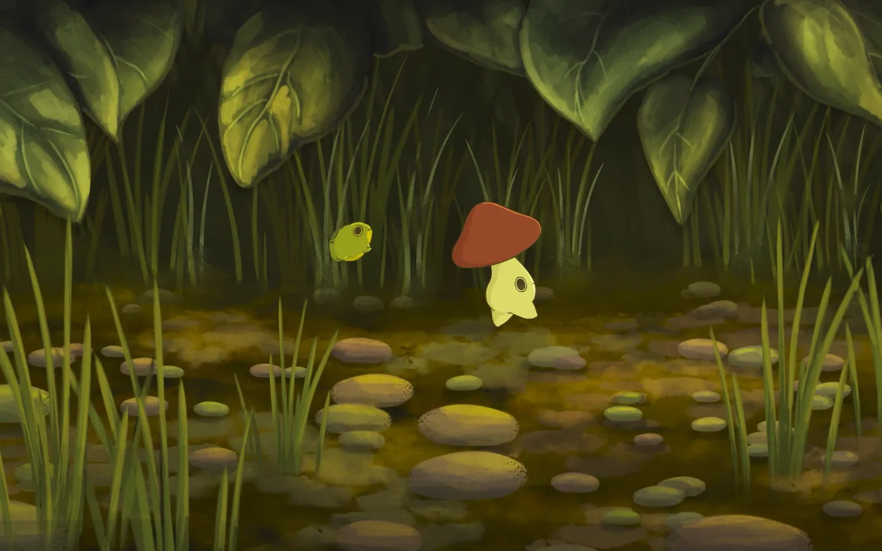Frog & Mush live wallpaper preview