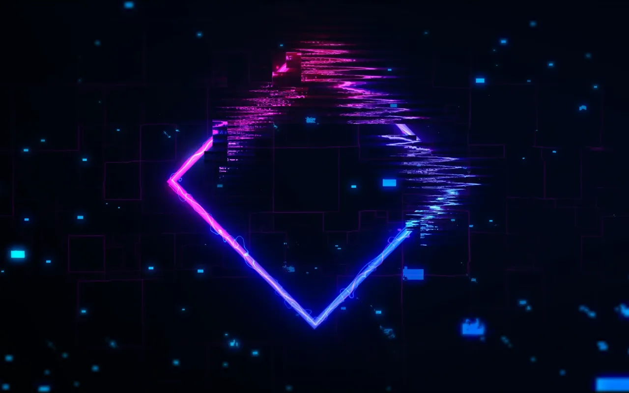 Digital Glitch live wallpaper preview