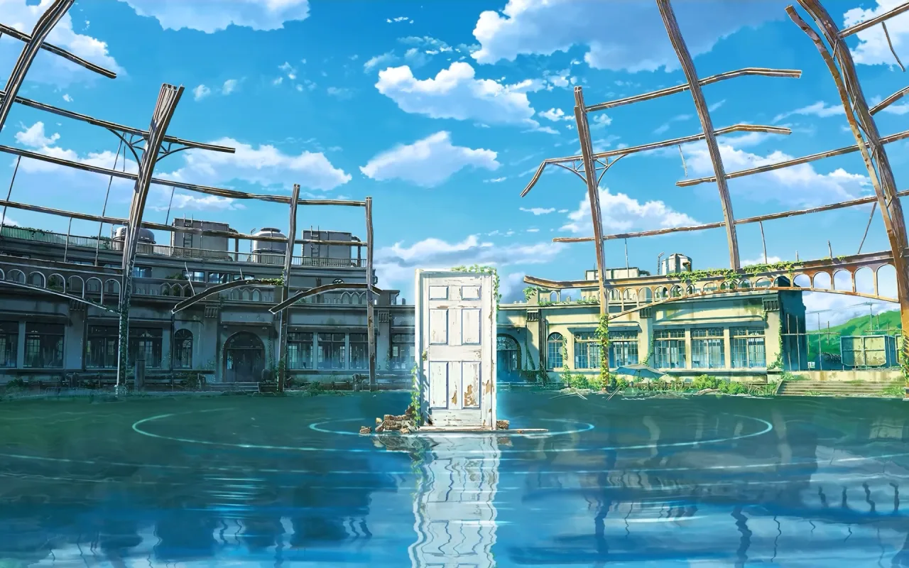 Suzume Door to the Past live wallpaper preview