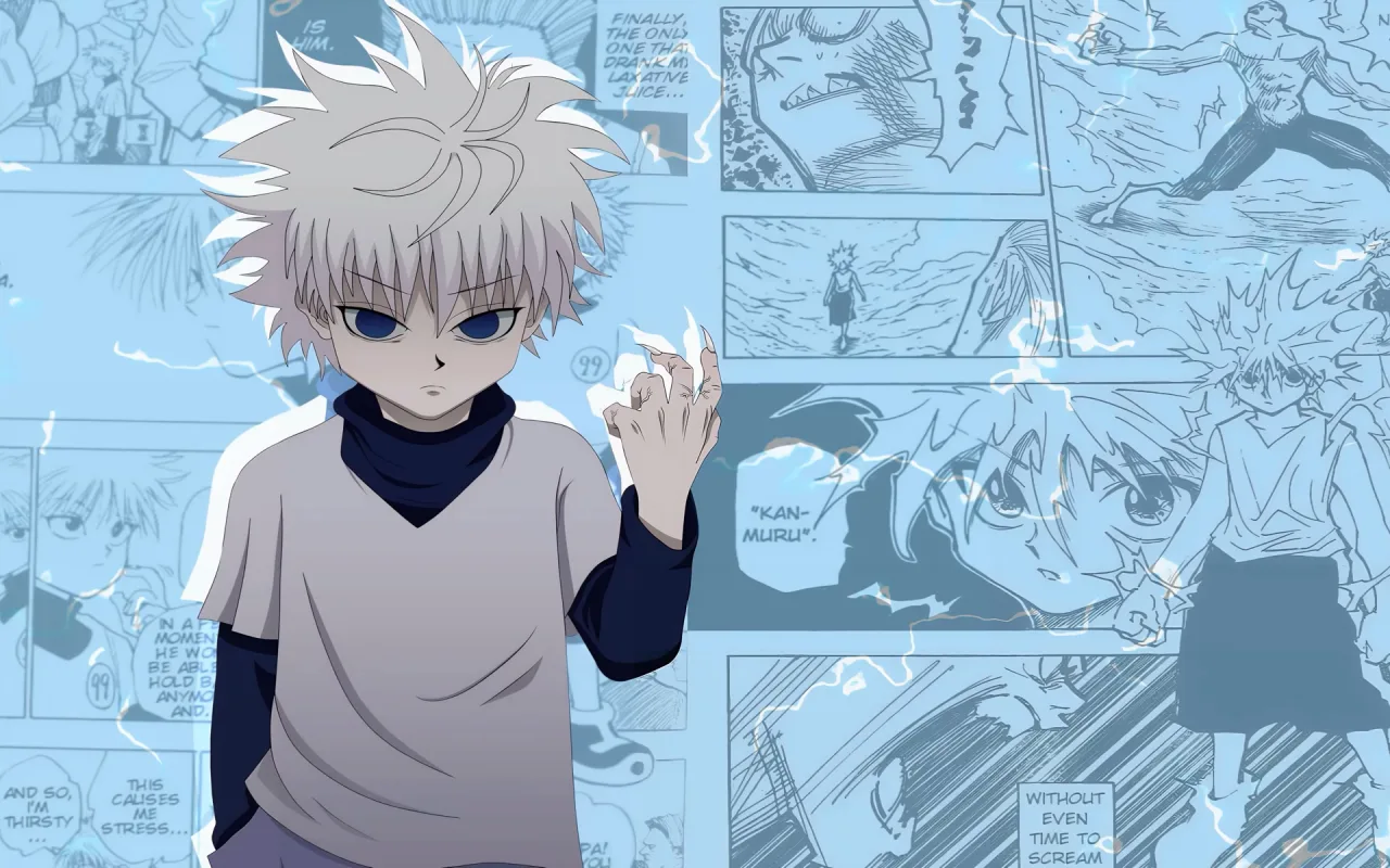 Killua Lightning live wallpaper preview