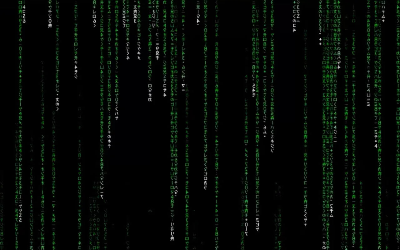 Matrix Code Rain live wallpaper preview