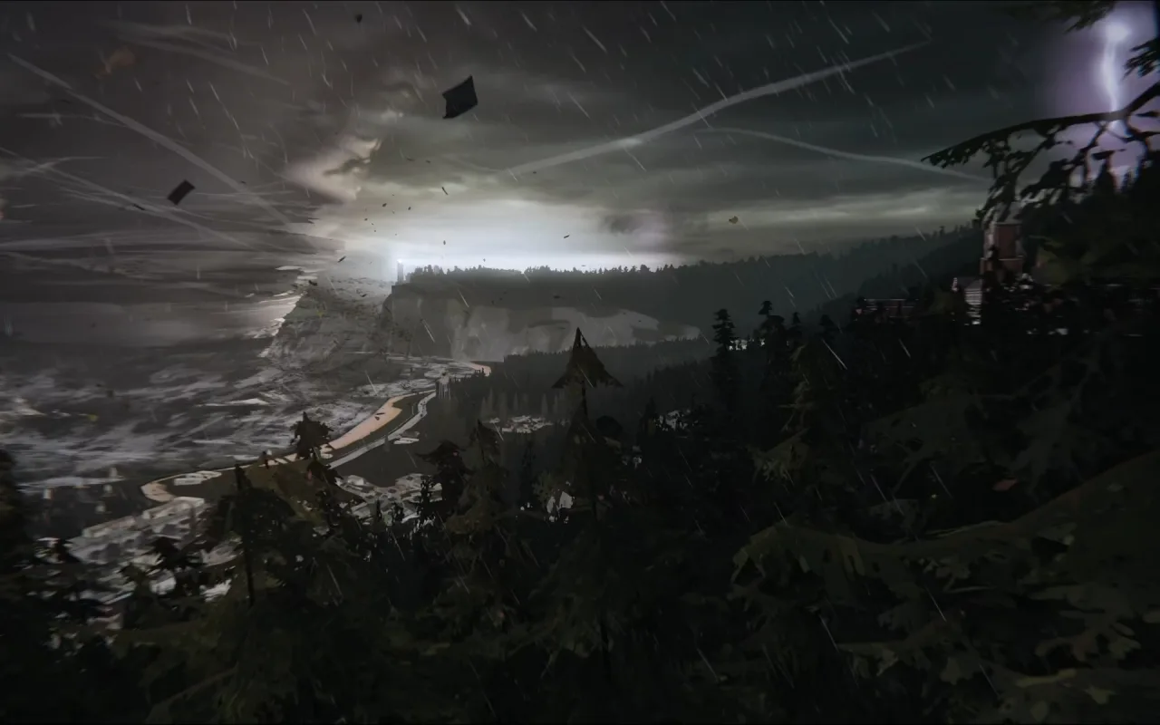 Life is Strange Arcadia Bay Storm live wallpaper preview