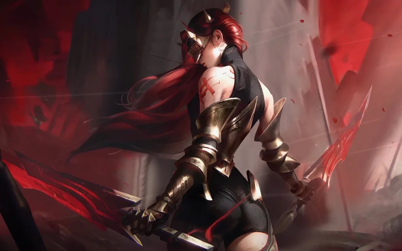 Chosen Of The Wolf Katarina live wallpaper preview
