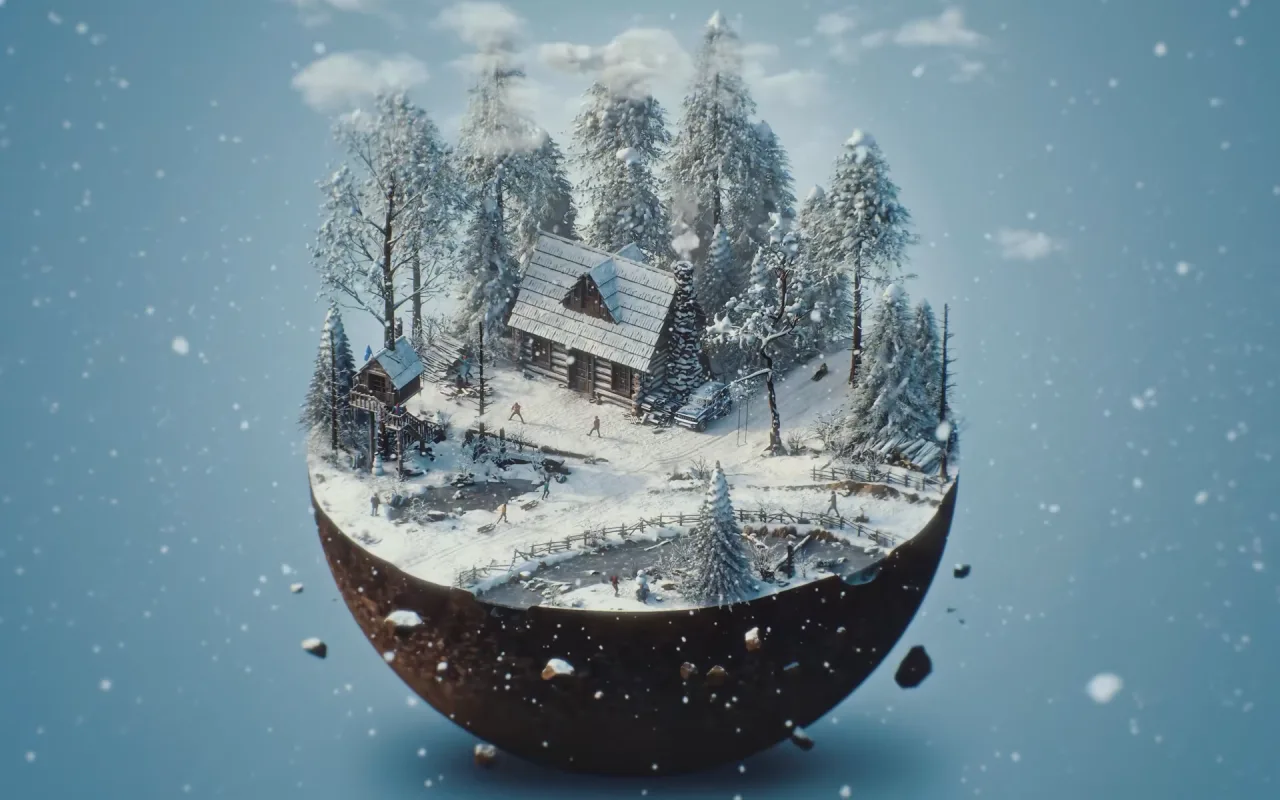 Winter Ball live wallpaper preview