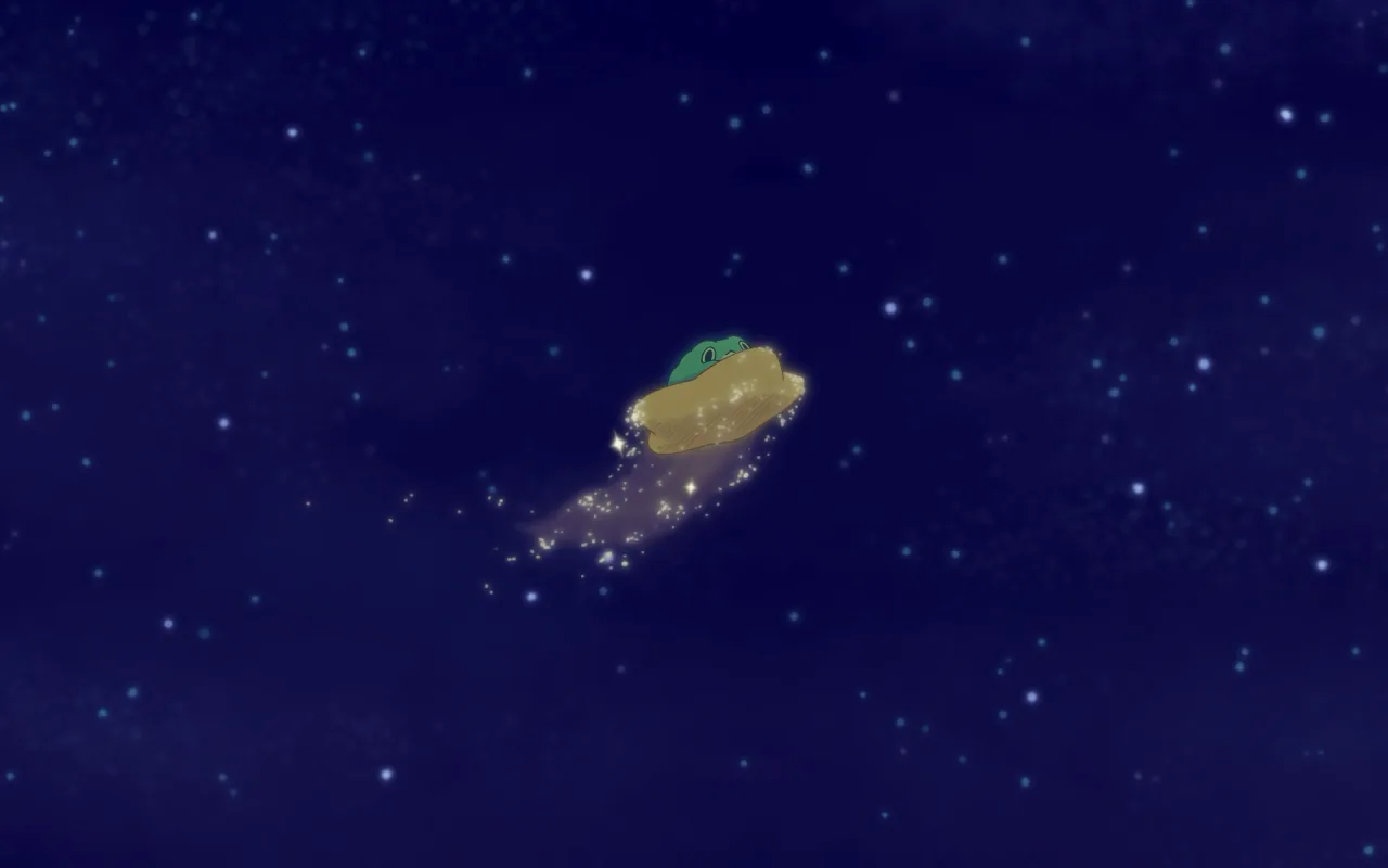 Star Frog Slow live wallpaper preview