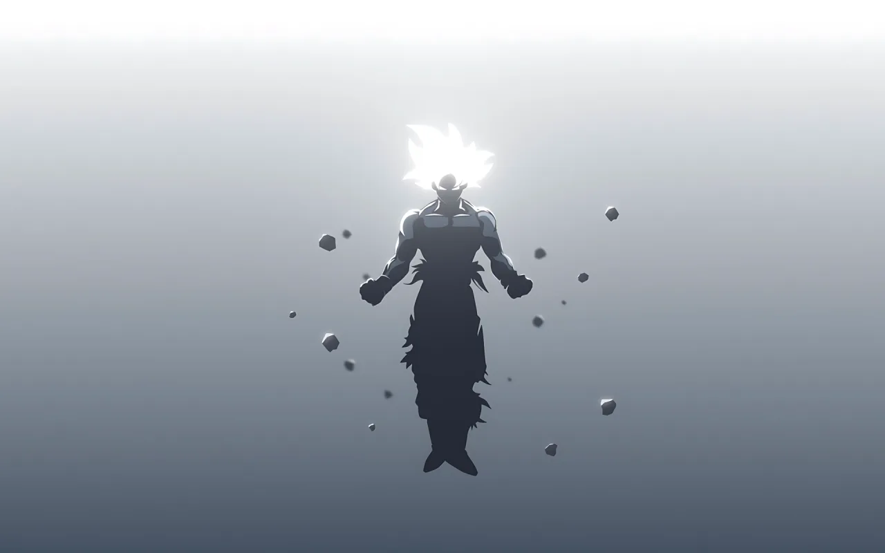 Ultra Instinct live wallpaper preview