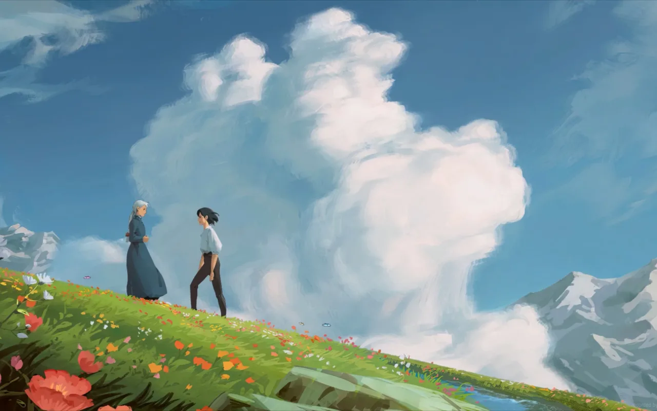 Howl's Moving Castle live wallpaper preview