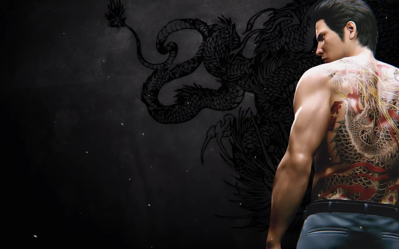 Kazuma Kiryu Dragon Tattoo live wallpaper preview